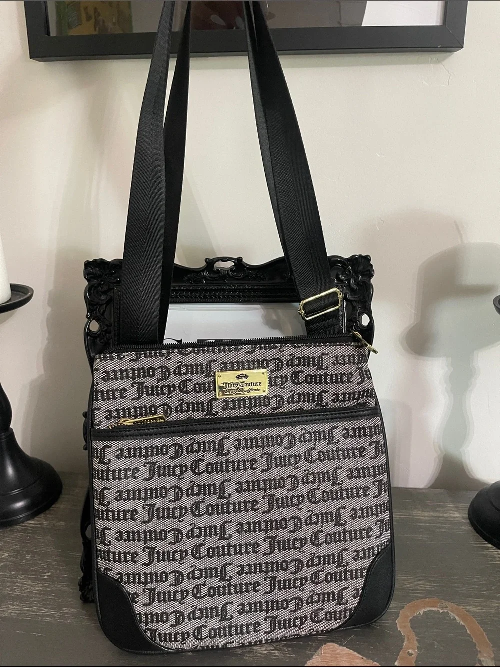 Juicy Couture jacquard logo
